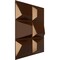 Ekena Millwork 19 5/8in. W x 19 5/8in. H Stratford EnduraWall Decorative 3D Wall Panel Covers 2.67 Sq. Ft. WP20X20STCDC - alternate 4